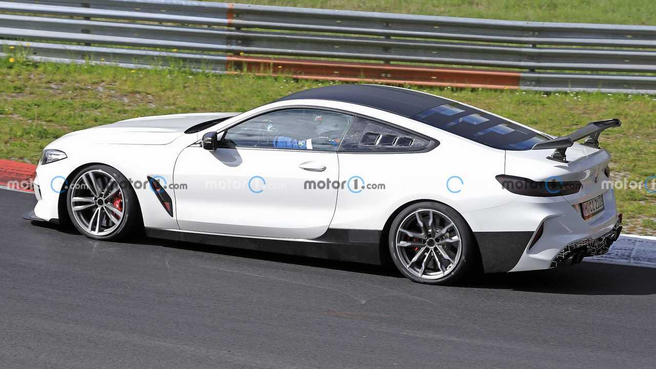Шпионские снимки BMW M8 CSL