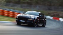 Porsche Cayenne Nurburgring Lap Record idősarok homályos