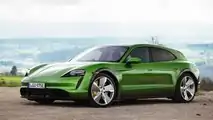 Essai de la Porsche Taycan Turbo S Cross Turismo (2021)