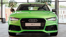 Audi RS7 Sportback in Apple Green Metallic