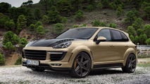 Porsche Cayenne Vantage Gold by TOPCAR
