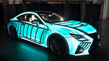 Electro-luminescent Lexus RC F