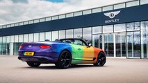 Rainbow Bentley Continental GT V8 Cabriolet