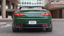 Mercedes-Benz S63 Cabriolet: Designo Manufaktur Deep Green