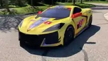 2020 Corvette C8.R–Themed Car Cover