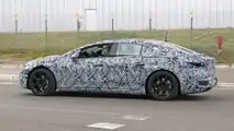 Mercedes EQS spy photo