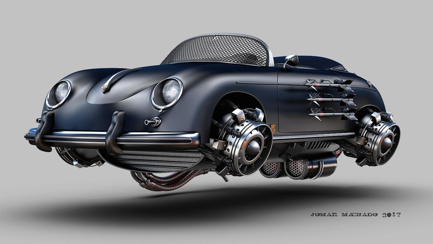 Jomar Machado Hovercar Renderings