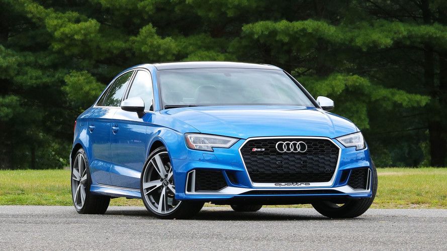 Audi RS3 Saloon quicker than advertised, even with winter tyres