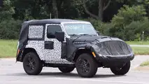 2018 Jeep Wrangler Two-Door Spy Photo