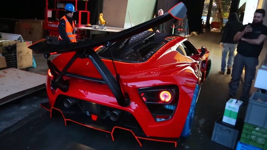 La Zenvo TSR-S et la danse de l'aileron