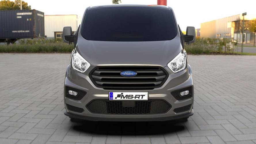 Çılgın görünüşlü bu MS-RT Transit Custom van'a yakından bakın