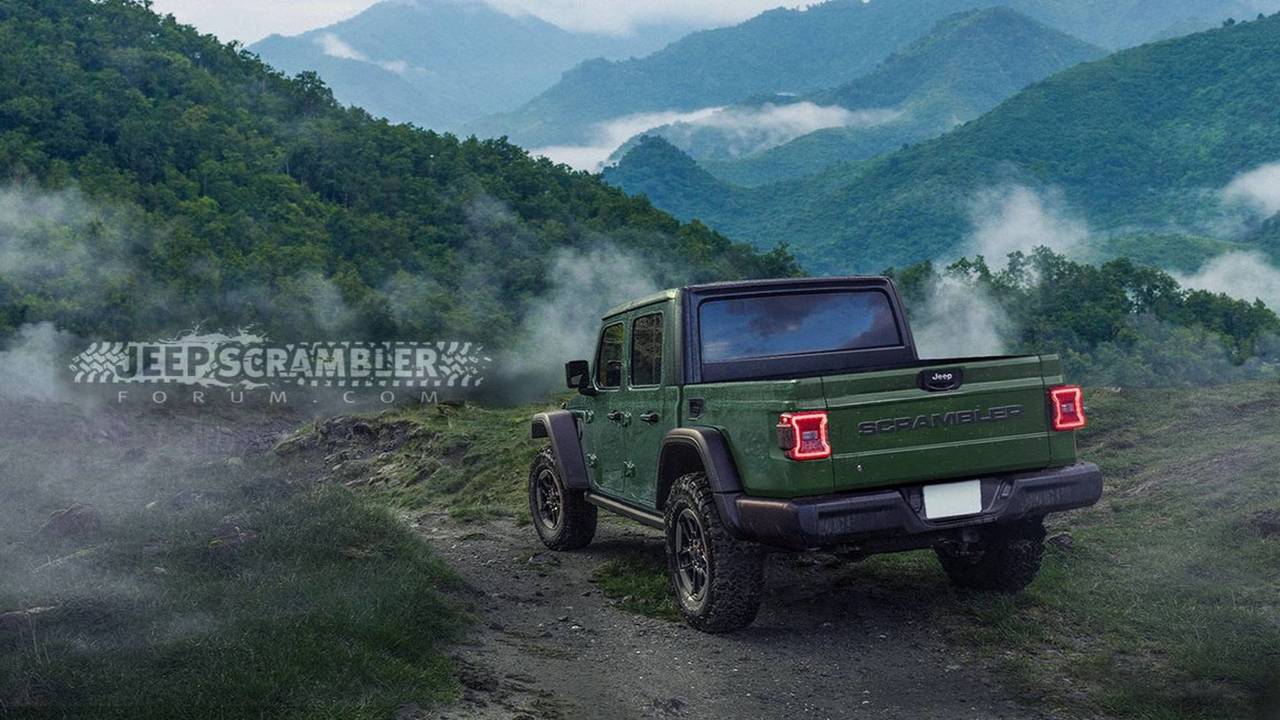 2020 Jeep Scrambler Rendering