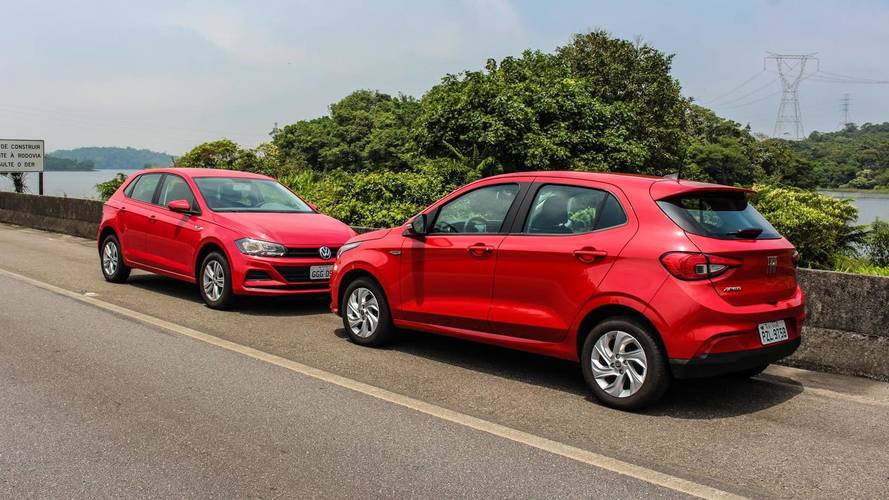 Comparativo Fiat Argo 1.3 x VW Polo 1.6
