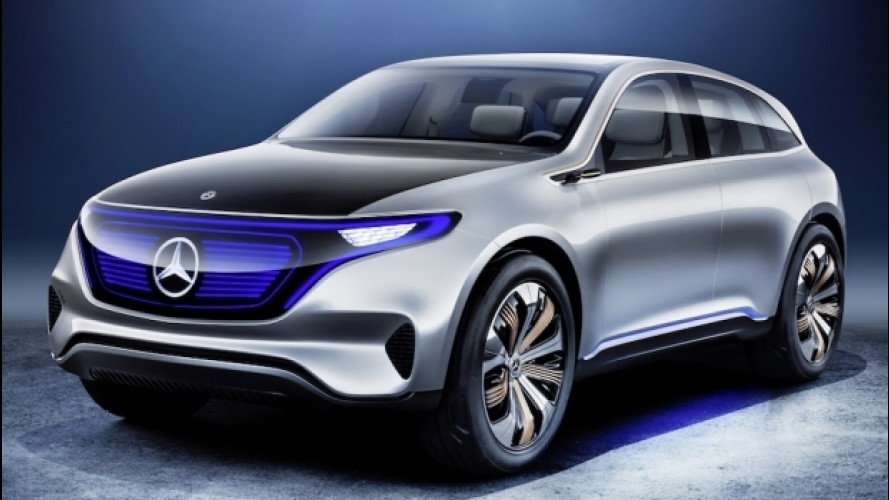 Salone di Parigi, Mercedes presenta EQ, marchio “elettrico”