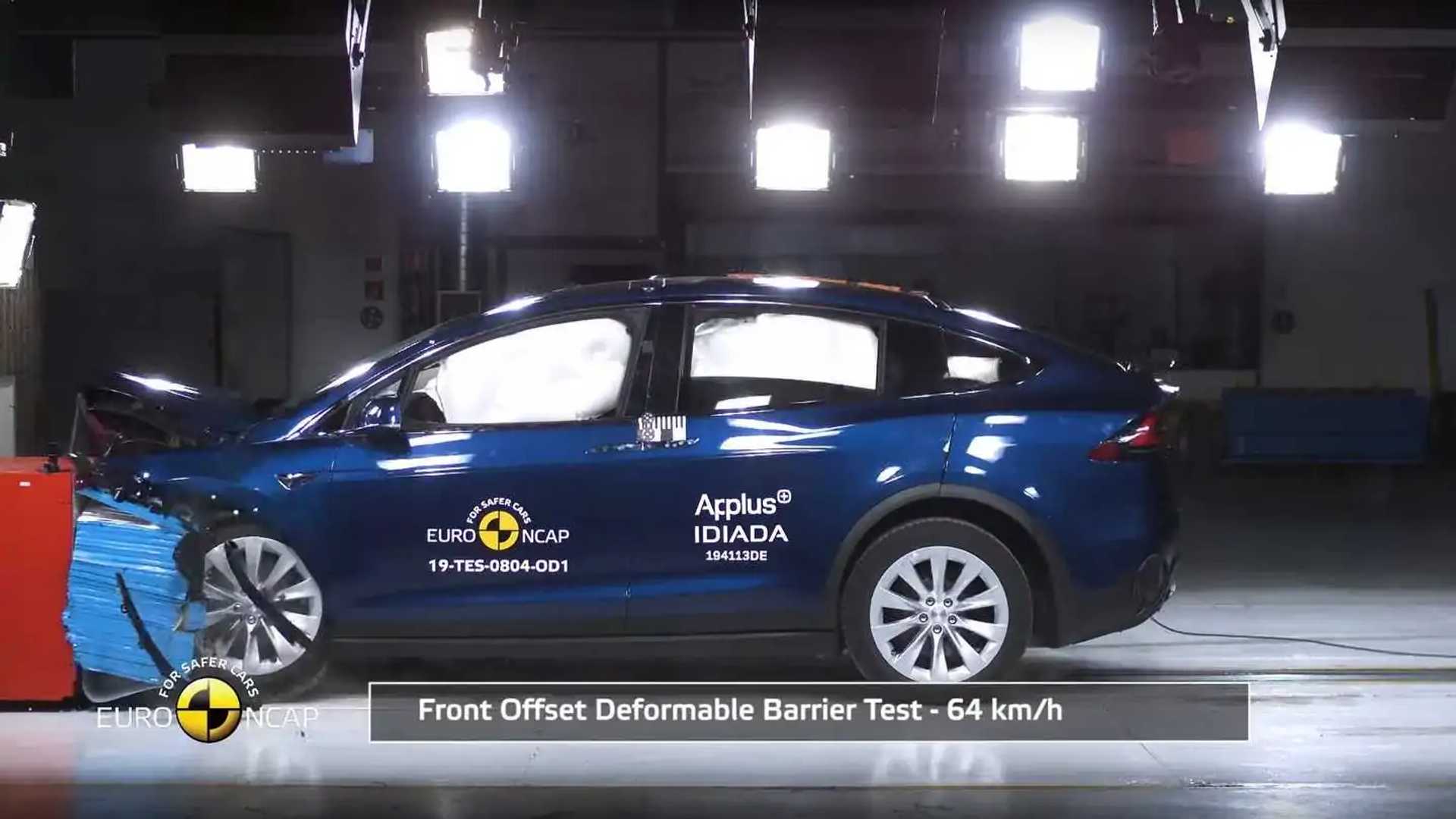 Tesla Model X Euro NCAP safety tests (2019) Photos