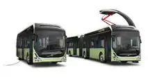 Volvo 7900 Electric (left) and Volvo 7900 Electric Articulated (right)