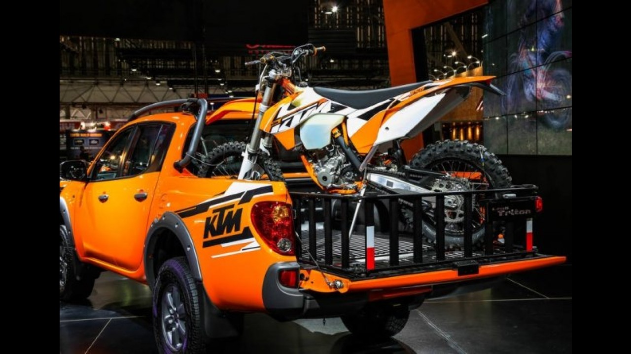 KTM e Mitsubishi lançam série especial da L200 Triton por R$ 123,9 mil