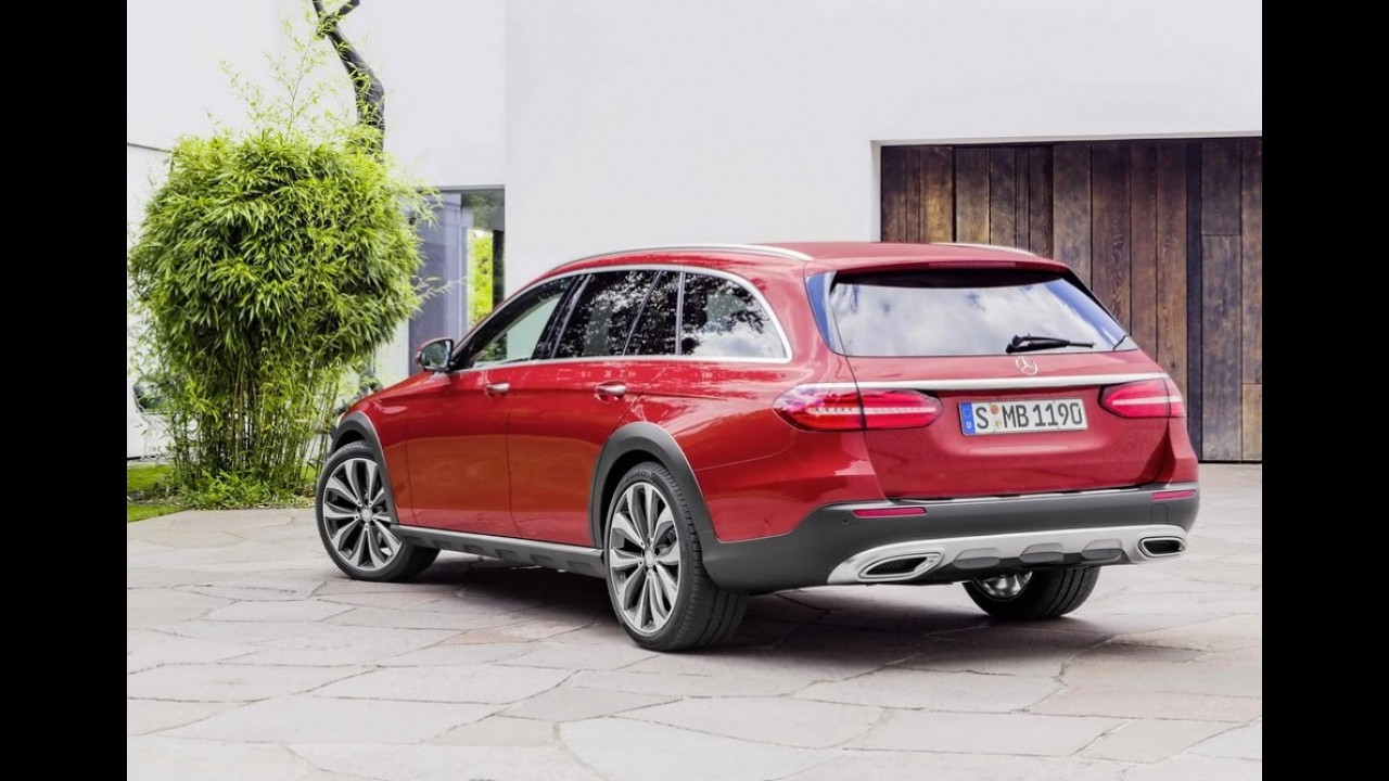 Mercedes Classe E All-Terrain: nova versão da perua mescla luxo e capacidade aventureira