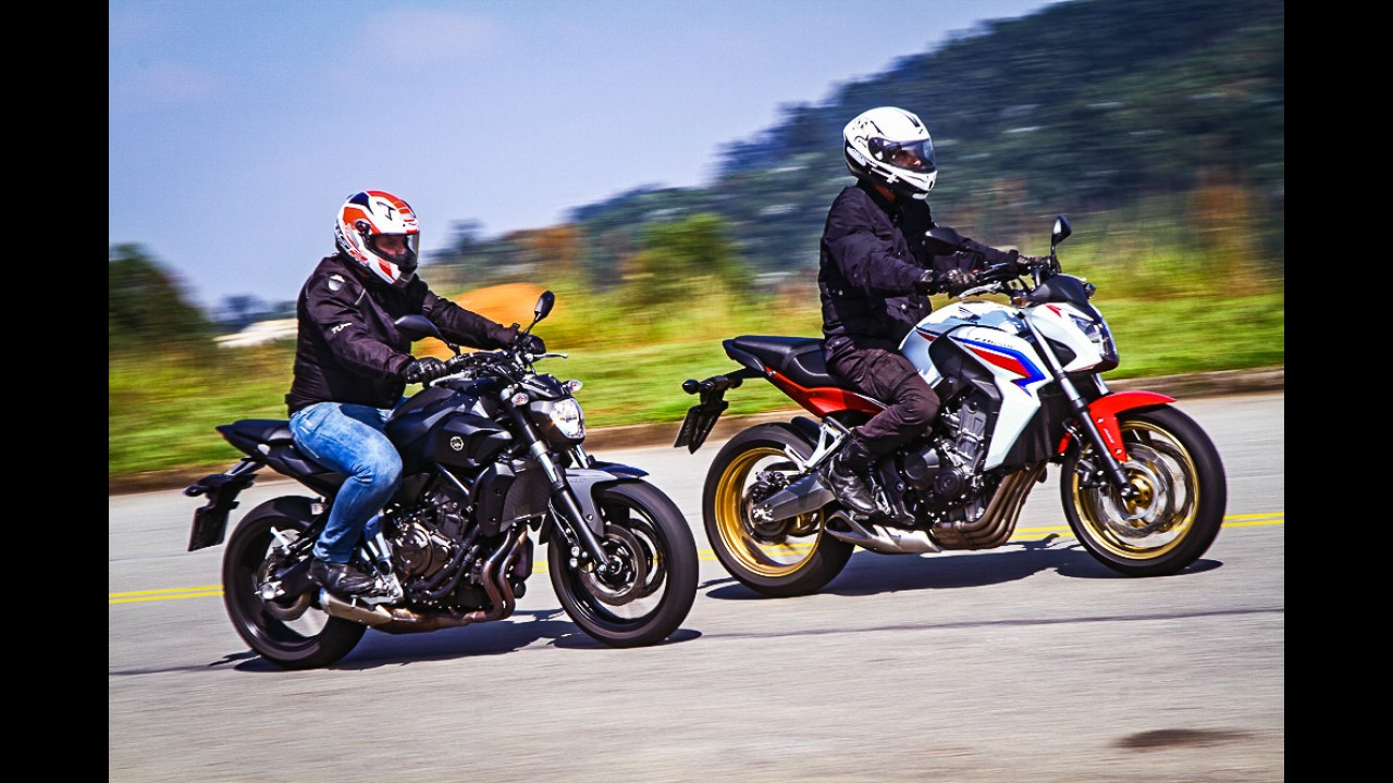 Esta é a Yamaha MT-07 que será pilotada por brasileiro na Pikes Peak 2016