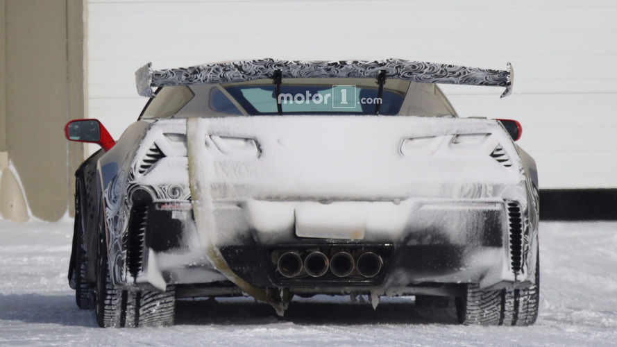 2018 Chevy Corvette ZR1 spy photo