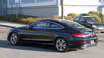 2018 Mercedes C-Class Coupe facelift spy photo