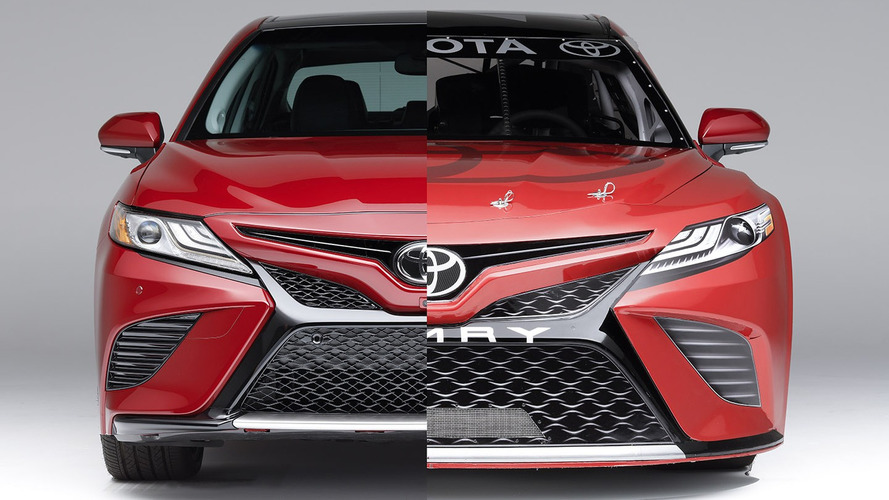 2018 Toyota Camry NASCAR yarış aracı