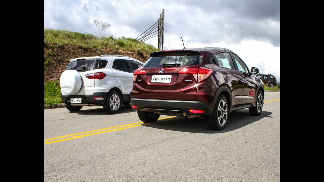 Teste CARPLACE: Honda HR-V encara EcoSport, Tracker e Duster renovado