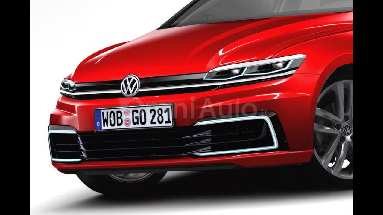 VW Golf 2017 terá faróis a laser da Audi e perderá versão 2 portas