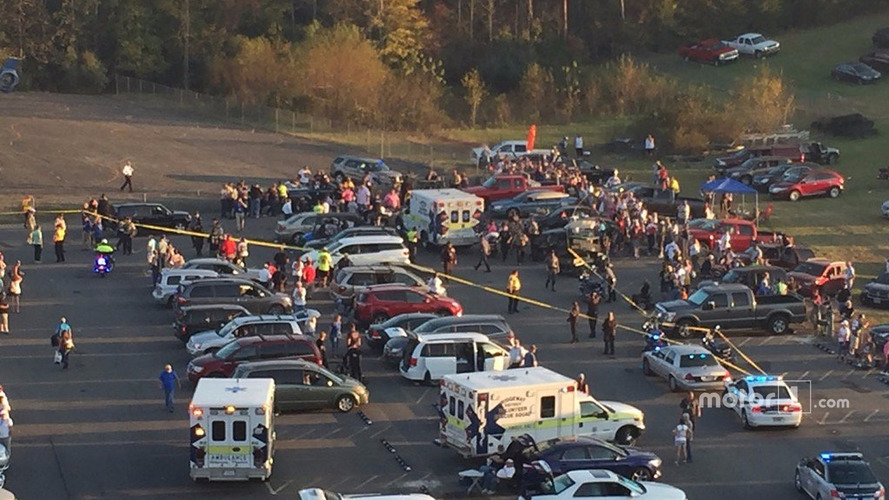 Post-race accident