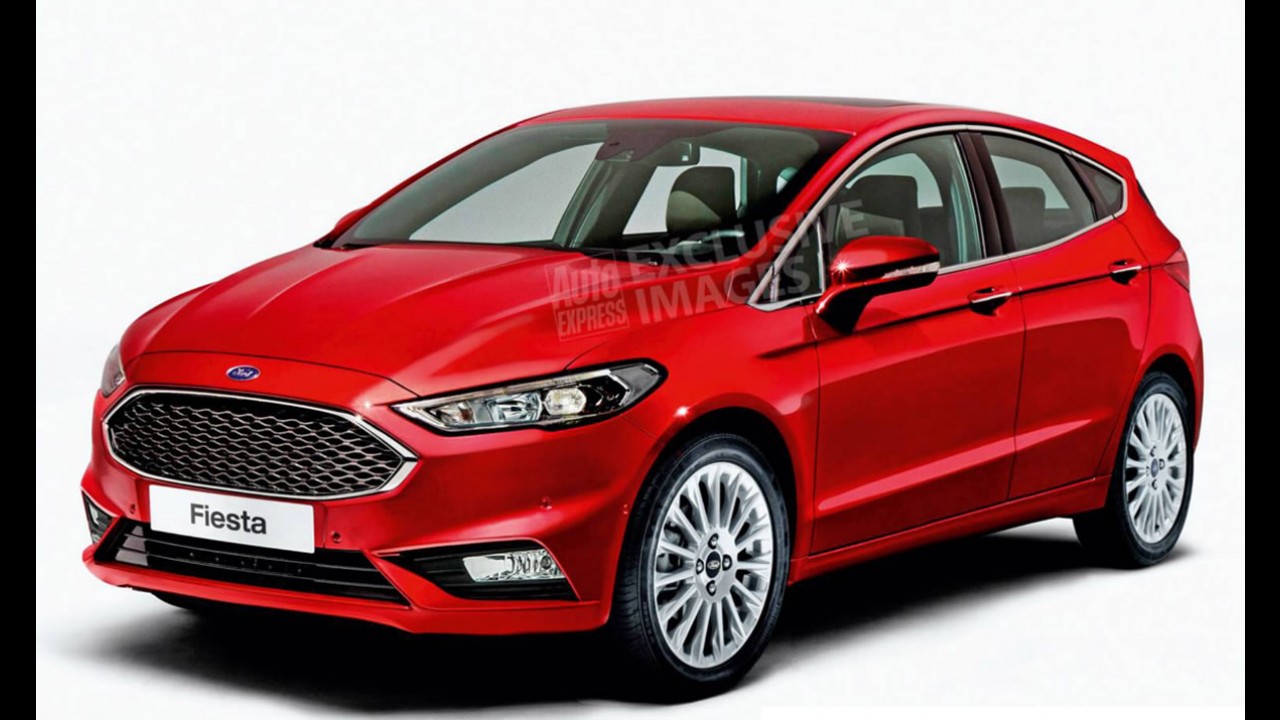 Novo Ford Fiesta 2017 é flagrado com a carroceria definitiva pela primeira vez
