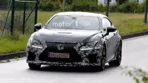 Lexus RC F Refresh Spy Photos