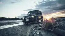 Mercedes G-Class on tour from Canada to Alaska