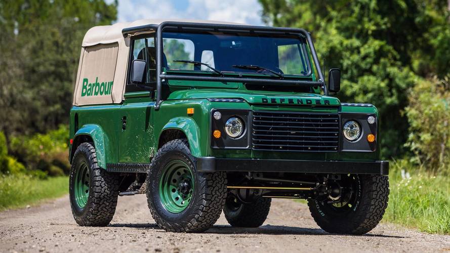Barbour Land Rover Defender