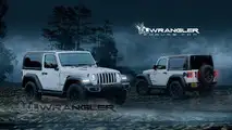 2018 Jeep Wrangler Two-Door Rendering