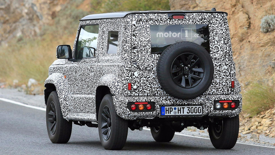 2018 Suzuki Jimny Spy Photos