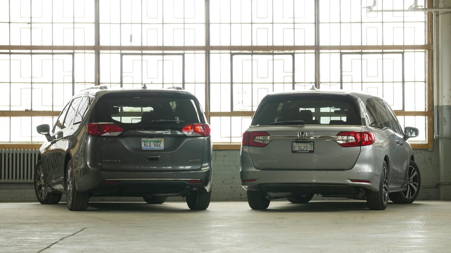 2017 Chrysler Pacifica vs. 2018 Honda Odyssey