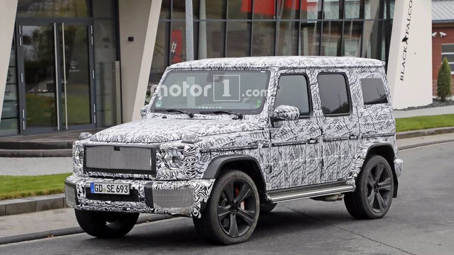 2019 Mercedes-Benz G-Serisi casus fotoları
