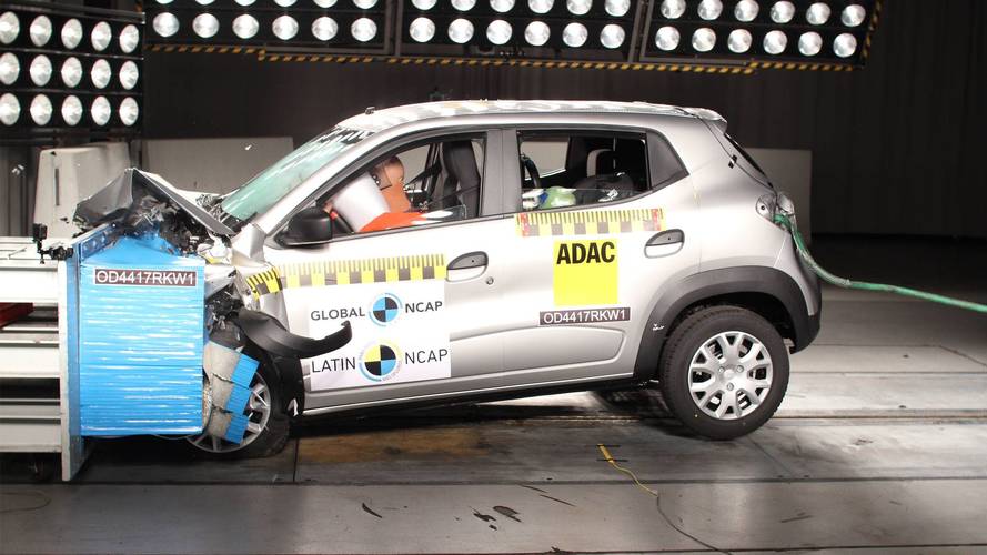 Renault Kwid crash-test Latin NCAP