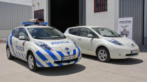 La Nissan Leaf della polizia portoghese