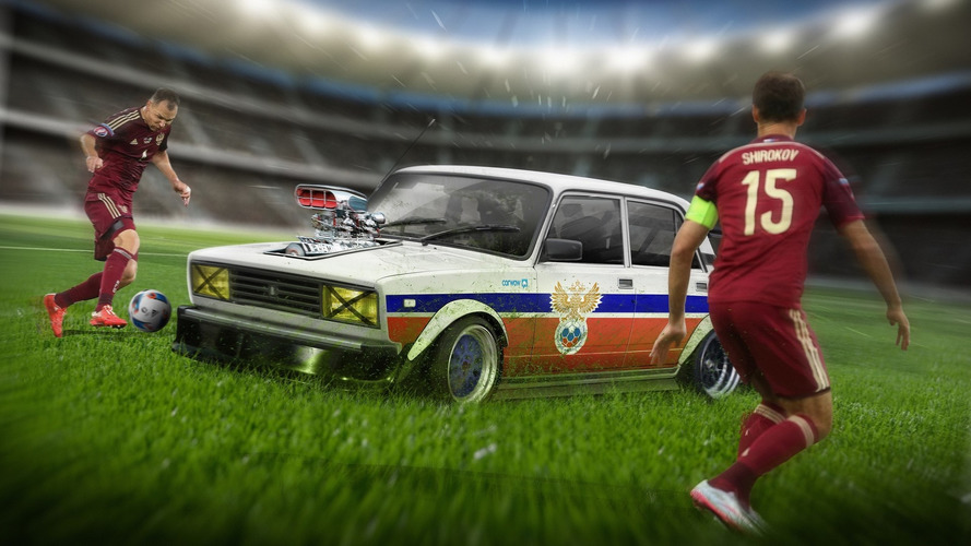 Euro 2016 teams get matching cars