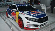 2016 Honda Civic Coupe Rallycross live at New York Auto Show