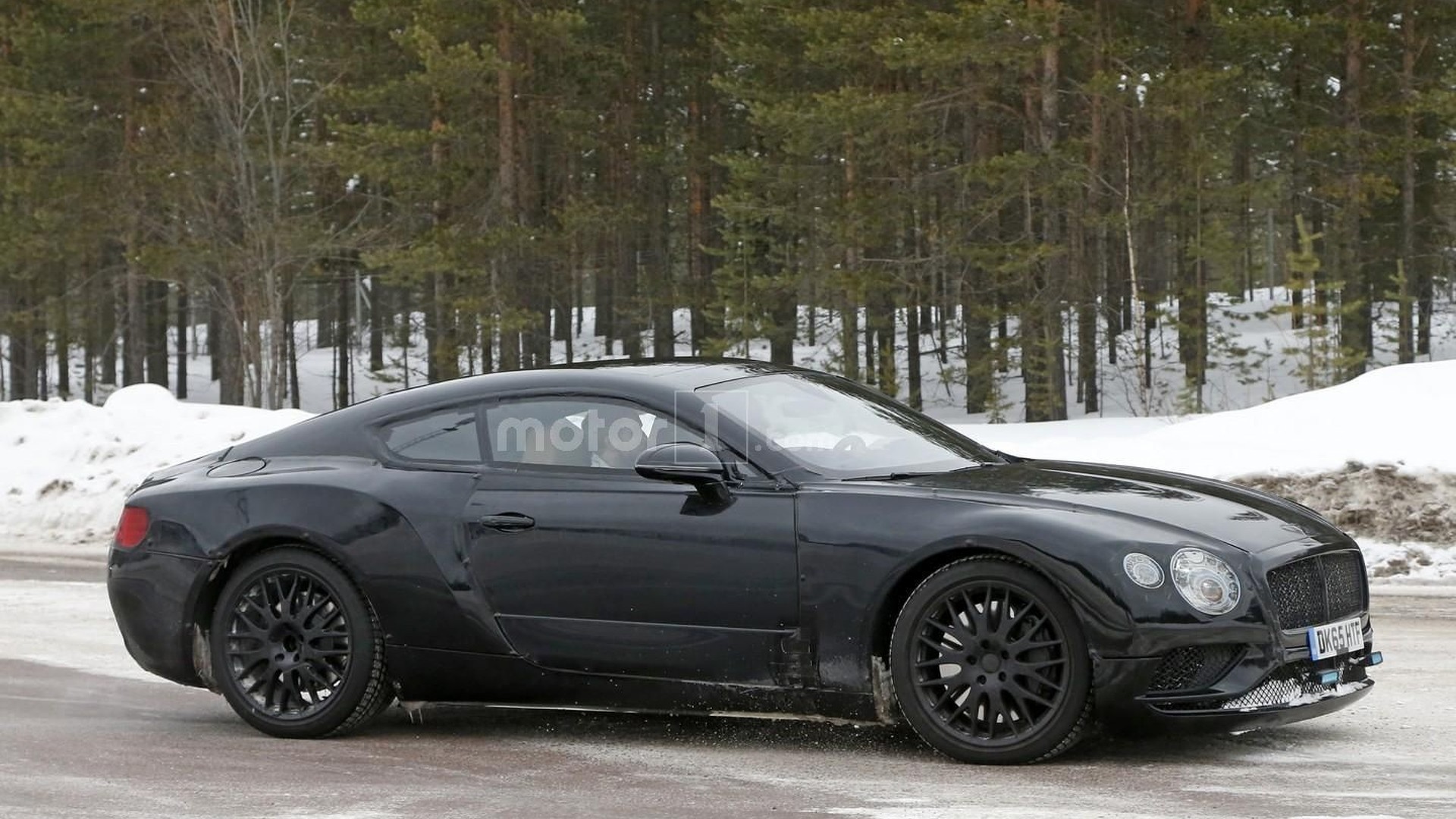 2018 Bentley Continental Gt Spied Looking Lean And Mean