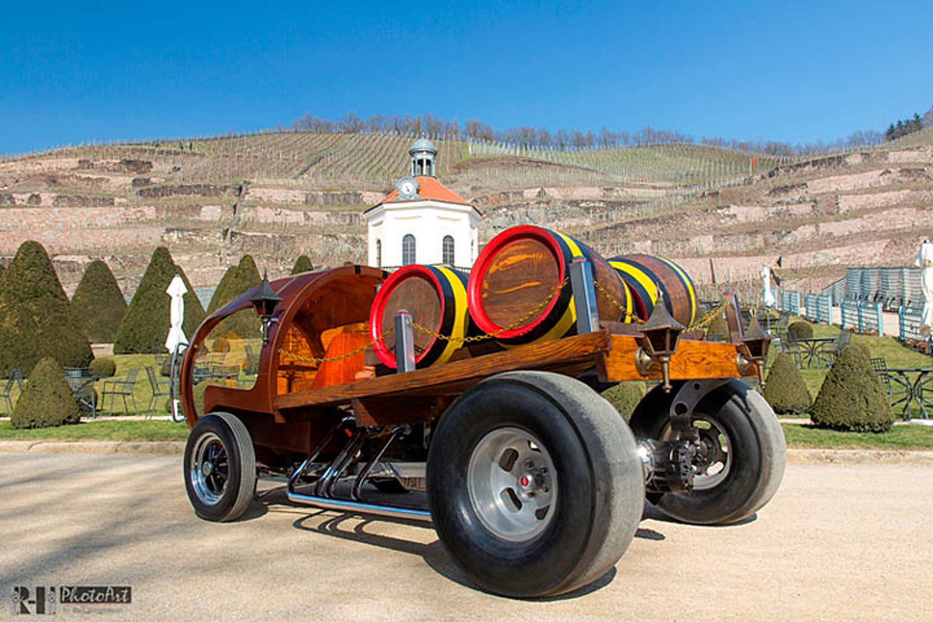 Oh Yes, This Hot Rod is Made of Wine Barrels