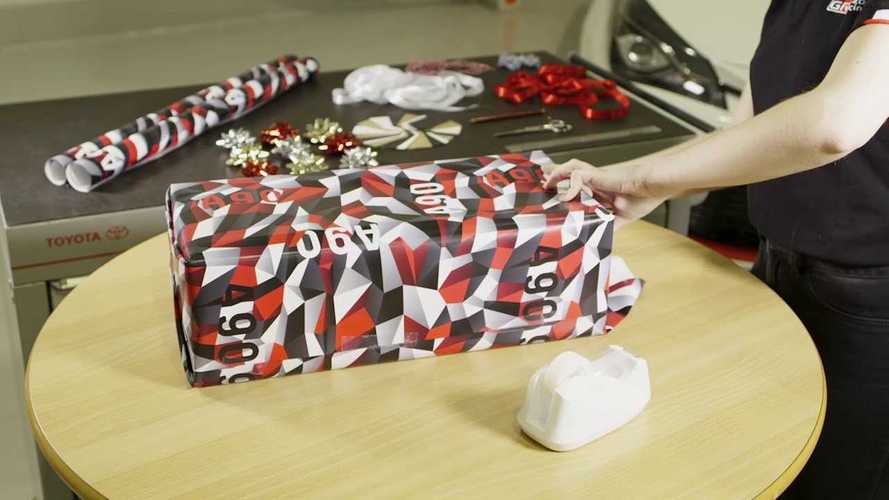 Buy Toyota Supra Camo Wrapping Paper For A Good Cause
