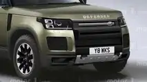 2020 Model 3 Kapılı Land Rover Defender'ın Hayali Tasarımı (Render)