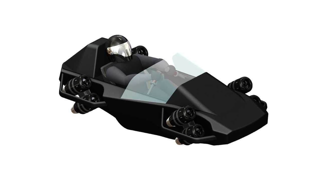 Jetpack Aviation Speeder Prototype