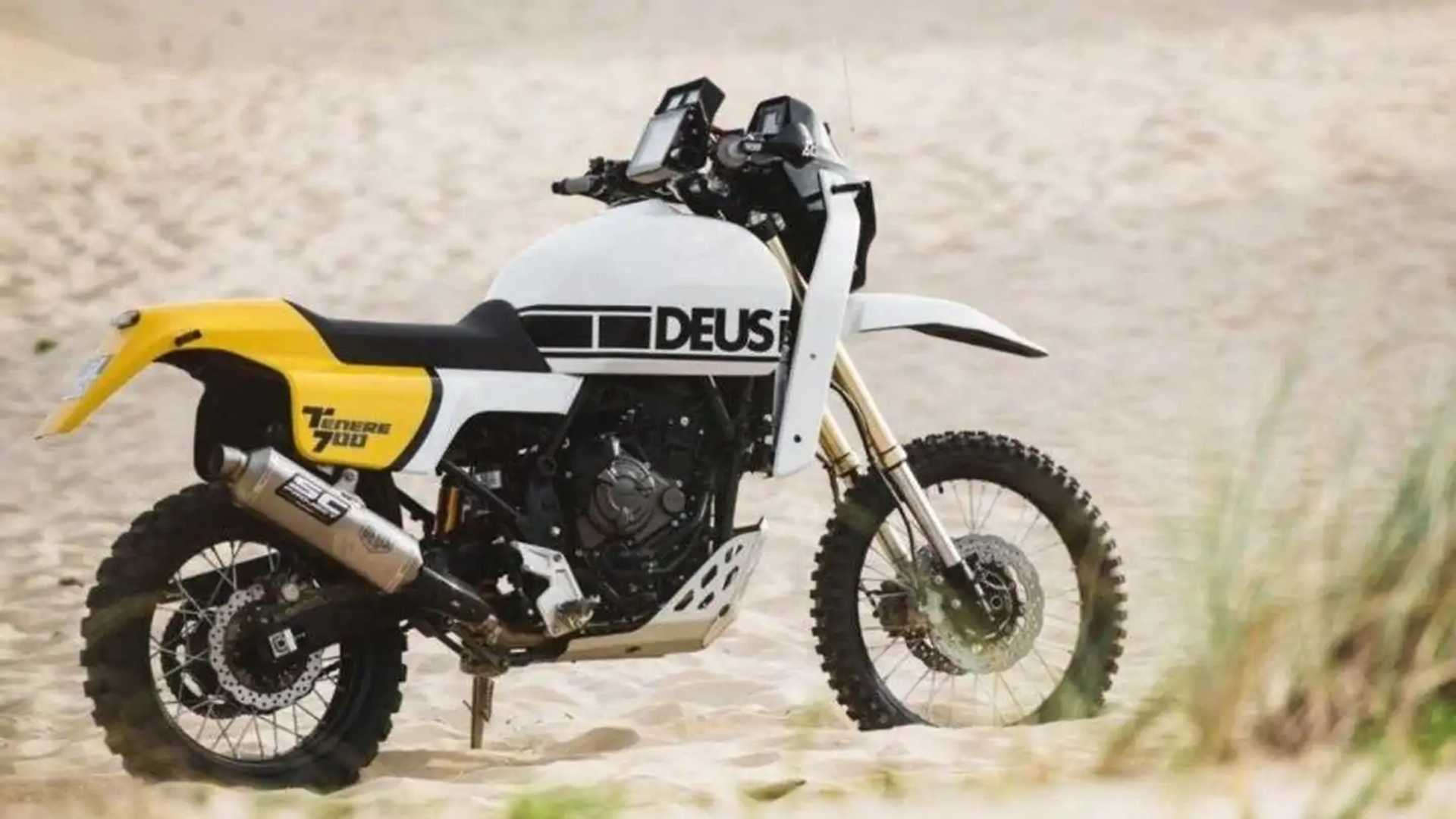 Deus Italia T7: Yamaha Ténéré 700 - Rear, Right