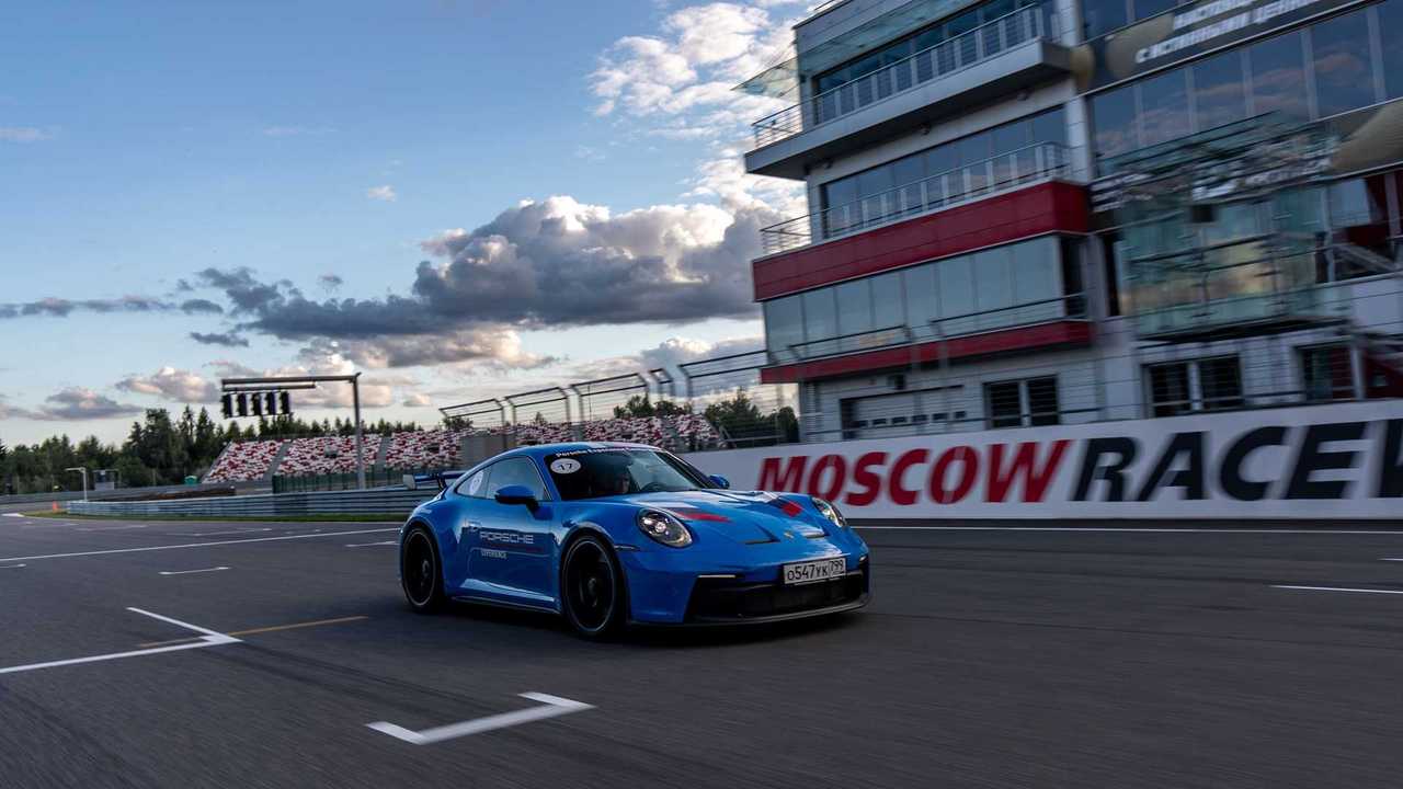 Porsche 911 GT3 на Moscow Raceway