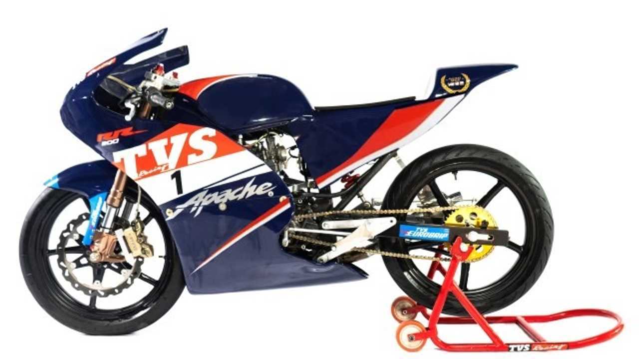 Take A Look At The Race Bike For The TVS One Make Championship