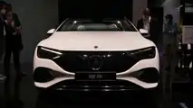 Live photos of Mercedes EQE 350 from IAA 2021